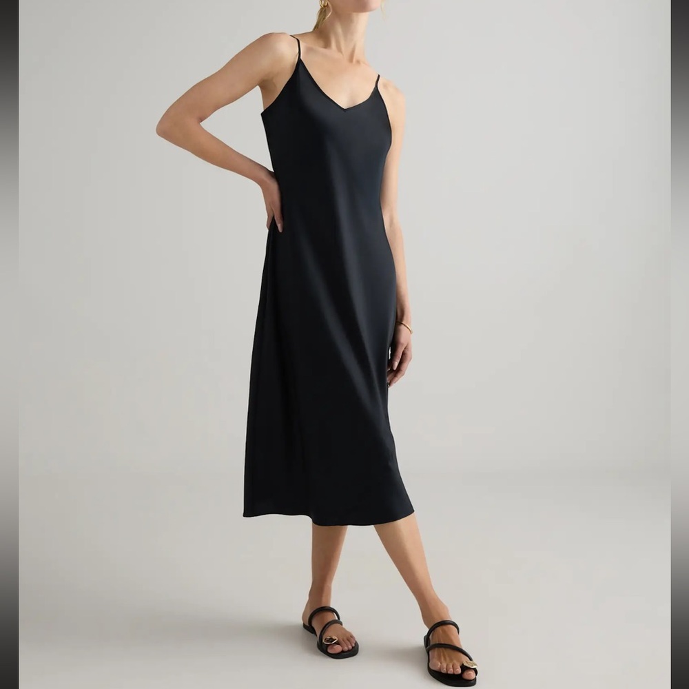 Quince washable silk  Slip Dress